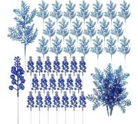 YUEVXN Bouquet de Fausses Baies for décoration d'arbre de Noël | Léger et facile à placer, parfait for la maison, le bureau ou les espaces événementiels(Color7)