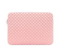 YUEVXN Housse for ordinateur portable à texture de grille, sac antichoc | La doublure intérieure simple offre une protection contre les rayures et un ajustement doux