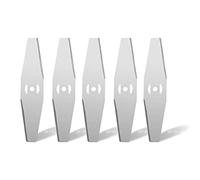 YueWan Lot de 5 lames de rechange en métal pour tondeuse à gazon, outils de jardinage