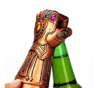 YUEWO Ouvre-bouteille de bière, gant Thanos pour bière, bouchon de bouteille de vin, tire-bouchon Marvel Iron Cool Wine Glove pour maison, fête, bar