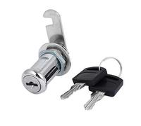 YUEWO Verrou de sécurité pour tiroir et armoire avec 2 clés 19 x 20 mm