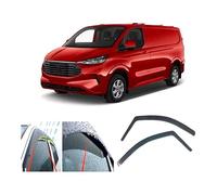 YUEXIANGJING 2 Pièces Déflecteurs d'air pour Ford Transit/Tourneo Custom II 2024.2025, Déflecteurs de Fentre Latérale Protection Contre la Pluie Fenêtre Latérale