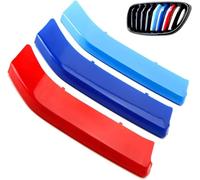 YUEXIANGJING 3 Pièces Bande Garniture Calandre Avant de Voiture Bandes pour BMW X3 F25(2011-2017)/X4 F26(2014-2018)(7 Slats), Décoratives pour Calandre Avant Calandre Avant Adaptées