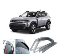 YUEXIANGJING 4 Pièces Déflecteurs d'air pour Dacia Duster III 2023 2024 2025, Déflecteurs de Fentre Latérale Protection Contre la Pluie Fenêtre Latérale