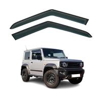YUEXIANGJING Déflecteurs d'air pour Suzuki Jimny MK4 2-Türer 2019 2020 2021 2022 2023 2024 2025, Déflecteurs de Fentre Latérale Protection Contre la Pluie Fenêtre Latérale