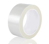 Yuexitech Duct Tape 25mm x 20m, Ruban Adhésif En Tissu, Forte Adhérence Sans Résidu, Imperméable Résistant à la Chaleur, Bricolage Réparation Maison Auto Extérieur, Blanc