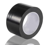 Yuexitech Professional Duct Tape 50 mm X 20 M, Ruban Adhésif En Tissu, Forte Adhérence, Facile à Déchirer, Résistant à La Chaleur Et Imperméable, Pour Réparations Maison, Auto Ou Extérieur, Noir