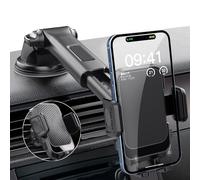 Yuexitech Support Téléphone Voiture [Clip de Qualité Militaire] Porte Téléphone Rotatif à 360