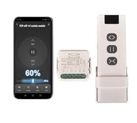 Yueyang Commutateur de Rideau WiFi RF Tuya Smart Life Module de Volet Roulant 433 MHz Télécommande, pour Portes de Garage et Windows Alexa (1)