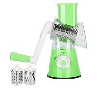 YUEYASHUX Coupe-légumes multifonctionnel Râpe à aliments manuelle Hachoir Accessoires de cuisine pour une efficacité de coupe plus rapide (Vert)