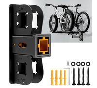 YUEYIN Attelage de support mural, attelage de porte-vélos, capacité de charge maximale de 136 kg, organiseur mural de garage pour porte-vélos, porte-bagages, attelage de remorque, porte-planche à