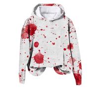 YueYue Sweat à capuche pour femme Couleur unie Changement de couleur, Noir , S