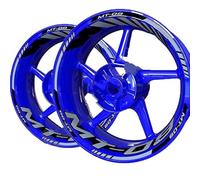 YUEYZHK Bande Bordure Mode Autocollants De Roue De Moto, Autocollants De Jante De Roue pour Y&amaha Mt09 SP Tracer FZ09 2020 2021 2022 2023(Style 15)