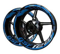 YUEYZHK Bande Bordure Mode Autocollants De Roue De Moto, Ensemble D'autocollants, Accessoires pour Suzuki GSF1250 GSF 1250 Bandit(Style 3)