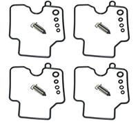 YUEYZHK Composants d'étanchéité Kit De Réparation De Carburateur pour Moto 4 Pièces pour Y&amaha XJ 900S XJ900S Diversion 1995-2002(Style 2)
