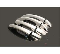 YUEYZHK Pièces de décoration Mode Couvercles De Poignée De Porte Latérale De Voiture en Chrome ABS pour VW pour Sharan 2012 2013 2014 2015 2016