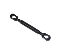 YUEYZHK Poignée de Guidon de Moto, Barre transversale réglable, Support d'équilibre, régulateur de renforcement du Volant, Remplacement de 22mm Support téléphone(Long-Black)