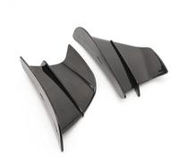 YUEYZHK pour ZX 636R pour Zx6rr pour Zx1400 pour Zzr1400 pour Zzr1100 1700 900 pour ER6N Ailettes Aérodynamiques Aile Dynamique aileron d'aile(Noir)