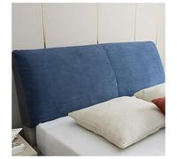 YUEZHONG Housse De Tête De Lit en Lin for Lit Double, Double, King Size, Queen Size, Anti-Rayures Et Anti-poussière, Idéale for La Décoration De La Chambre.(Royal Blue,210x70cm/83x28in)