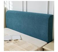 YUEZHONG Housse De Tête De Lit en Tissu Jacquard Uni, Extensible, Anti-poussière Et Lavable, for Tête De Lit Rembourrée (Queen, King, Full)(Blue,Full/47-55in)