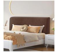 YUEZHONG Housse De Tête De Lit en Velours for Lit Double, Queen Size Et King Size, Housse De Protection Extensible Et Souple, Anti-poussière for La Décoration De La Chambre(Coffee,King/75-87in)