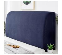 YUEZHONG Housse De Tête De Lit for Lit King Size, Housse De Tête De Lit Extensible en Velours Texturé, Lavable Et Anti-poussière(Royal Blue,Full/43-55in)