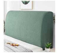 YUEZHONG Housse De Tête De Lit for Lit King Size, Housse De Tête De Lit Extensible en Velours Texturé, Lavable Et Anti-poussière(Mist Green,Queen/55-67in)