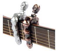 Yuezi Guitar cabodaste cabodaste toutes les guitares à 6 cordes guitare acoustique Concert guitare Western Guitar Classic Guitar Accessories (bronze)
