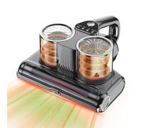 YUFAC 16 Kpa Aspirateur à main, anti-acariens, avec lumière UV, 500 W Handabsauger mit Kabel Gris foncé