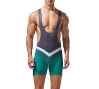YUFEIDA - Débardeur de sport pour hommes, sous-vêtements actifs, une pièce, body de lutte, sous-vêtements de base actifs, XXL
