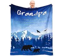 Yufrtck Cadeaux pour grand-père, cadeaux d'anniversaire pour grand-père, cadeaux d'anniversaire de la part de petits-enfants, cadeau d'anniversaire de la part de petite-fille, petit-fils, idée cadeau