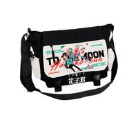 Yugi Amane Sac à bandoulière Anime Yahiro Nene Minamoto Kou Sac à bandoulière Dessin animé Messenger Bag pour femmes et hommes - Grand sac avec plusieurs compartiments