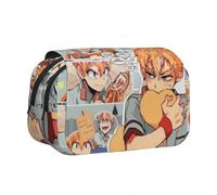 Yugi Amane Trousse à crayons avec personnage de dessin animé Yahiro Nene Grande capacité Style manga Trousse pour garçons et filles, Type 8., 21*10*7.5cm, Trousse de beauté