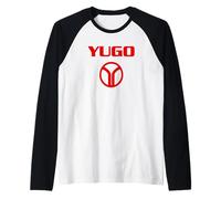 Yugo Yougoslavie SFRJ Yougoslavie EX YU Drôle Balkan Manche Raglan