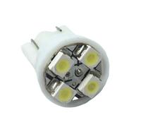 YUGRUPJG Lot de 10 ampoules LED T10 194 W5W for plaque d'immatriculation, feux de stationnement, 501 WY5W, 4 LED COB, éclairage intérieur, clignotant, 12 V(Yellow)