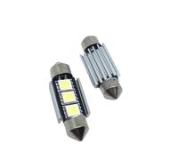 YUGRUPJG Lot de 10 plafonniers LED Festoon 36 mm, 39 mm, 41 mm, SMD 5050, blanc, sans erreur, for voiture, CANBUS, C5W, 12 V(36MM)