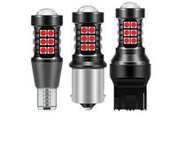 YUGRUPJG Lot de 2 ampoules LED P21W blanches 1156 BA15S BAY15D W21/5W P21/5W R5W P27/7W T15, feux de stop, feux de recul, feux de circulation diurnes (6500 K)(3156 P27W T25,Amber Yellow)