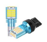 YUGRUPJG Lot de 2 ampoules LED T15 T20 7443 W21/5W 7440 W21W WY21W W16W for feux de stop, clignotants, feux de recul et de recul 12 V(T15 Yellow)