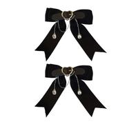 YUGSHNKFC 1/2 pinces à cheveux avec perle pour filles chaudes, petite pince à cheveux en forme de nœud pour queue de cheval, barrettes à cheveux pour adolescentes et filles