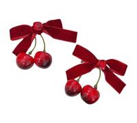 YUGSHNKFC 1 pièce/2 épingles à cheveux en forme de nœud papillon pour filles, pince à cheveux punk pour queue de cheval avec frange pour femme