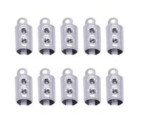 YUGSHNKFC 10pcs Bords Ronds du Cordon Clip D'extrémité