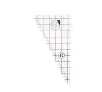 YUGSHNKFC 3/4/5Pcs Clear Acrylics Quilting Ruler for Fabric Cutting Measuring Sewing Patchwork Ruler for Quilting Embroidery Craft Sewing Tool