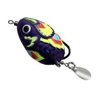 YUGSHNKFC 4 5 Cm 11g Ray-Ray Frogs Crankbait Baits for Blackfish Fishing Lures avec Double Hook & Bright Color Baits