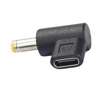 YUGSHNKFC 5.5x2./3.0x1.1/3.5x1.35/4.0x1.7/4.8x1.7/.5x2.1mm USB Type C Câble d'alimentation Femelle 5V 3A pour Téléphone Tablette Adaptateur