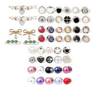 YUGSHNKFC 50/55/58/80/90/94/96 pièces Perles artificielles Sécuritaires Broche Charme pour chaussette Pull Écharpe Clip Taille Tendeur Broche