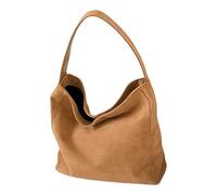 YUGSHNKFC À bandoulière à la mode pour dames en faux suède avec poignée supérieure Texture douce à main à grand compartiment pour le travail et le shopping à main de capacité