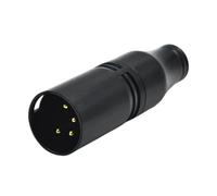 YUGSHNKFC Adaptateur 4P 4 broches mâle vers connecteur équilibré femelle 4,4 mm avec suppression du bruit et large compatibilité avec adaptateur antibruit