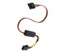 YUGSHNKFC Adaptateur De Câble d'alimentation 4 Broches À 8 Broches pour Disques Durs Régulateur Tension Abaisseur Remplacement pour GPU Bureau Cordon