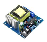 YUGSHNKFC Adaptateur de pour onduleur de Puissance 150W, Carte de suralimentation 12V-24V, 220V, Haute fréquence, électronique Sensible carrée