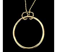 YUGSHNKFC Anneau Magique Accessoires De Tours Performance sur Scène Faciles À Apprendre Argent Réactif Grand Nœud Argenté Gros Plan Accessoires Tours Magie